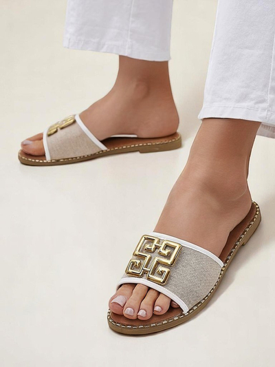 Royalfashion Women's flat-sole slippers Rorole