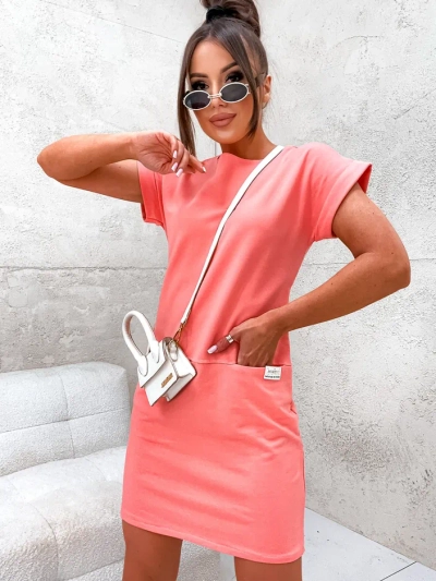 Royalfashion sieviešu kokvilnas auduma kleita