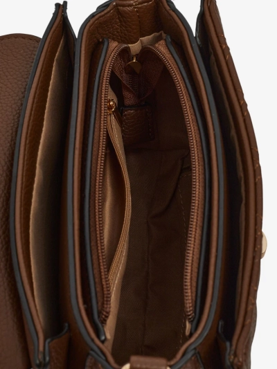 Luna Women's Dark Brown Elegant Eco-Leather Bag