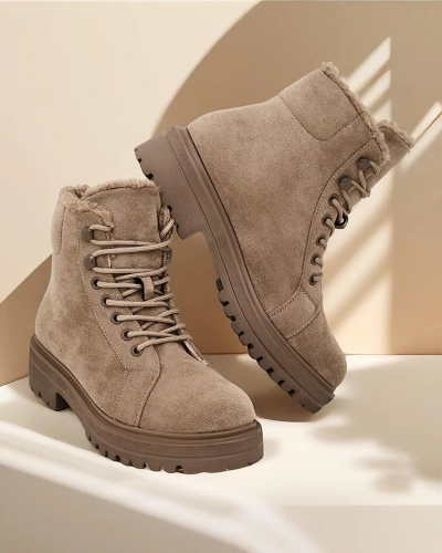 Royalfashion Women's lace-up boots Vesot