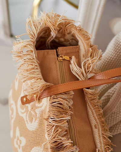 Royalfashion Sieviešu auduma plecu soma