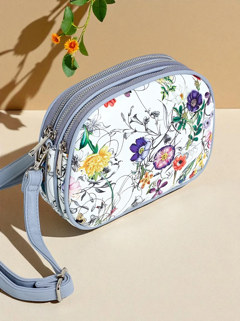 Royalfashion Small women's handbag made of eco leather Floriana