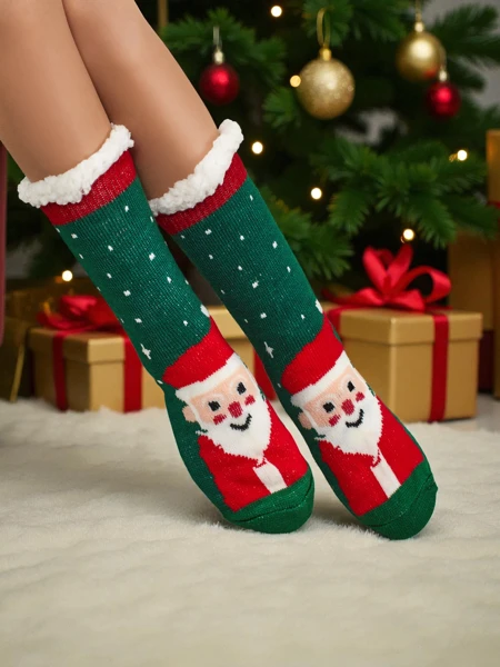 MerryCozy Heated Holiday Women's Socks