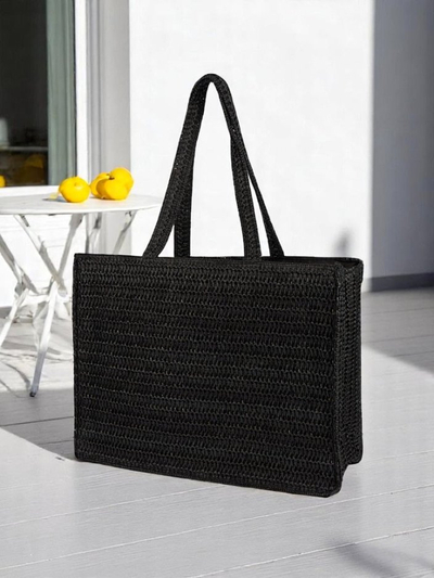 Large Straw Women's Tote Bag from Royalfashion - Paris Milano