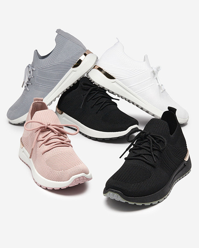 OUTLET Pink women's sports shoes Ferroni - Footwear