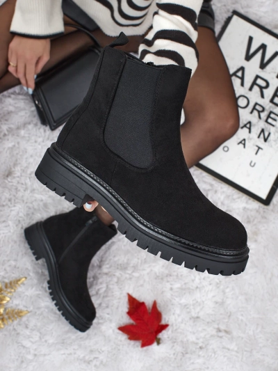 Boots da dòna a'la sztyblety de eco-scimisc Zarelle