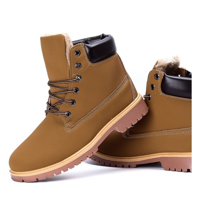 Insulated brown Rimma hiking boots - Footwear 1