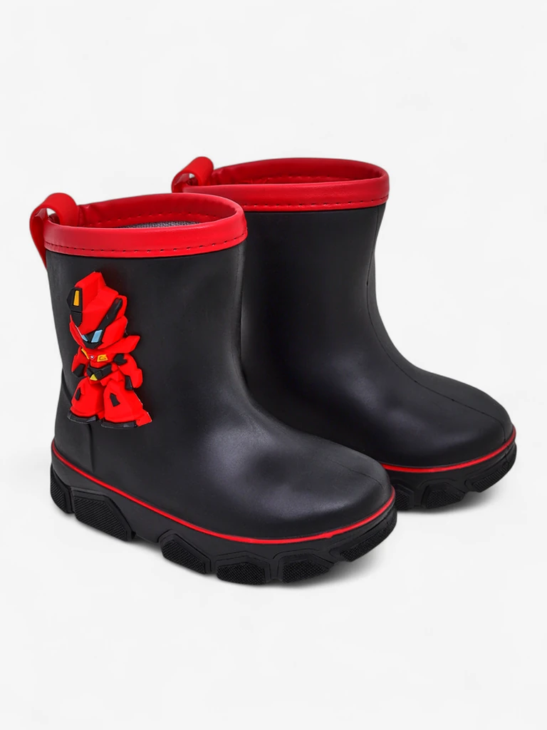 Royalfashion Children's rubber boots with Power Robot