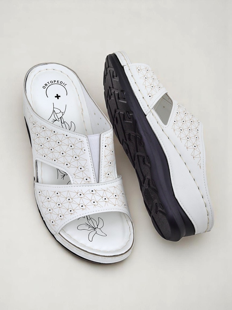 Royalfashion Women's Platform Flip-Flops Nova Step