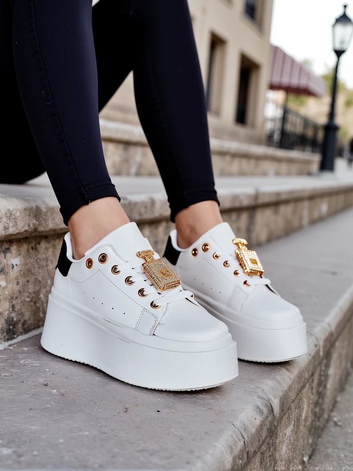 Royalfashion Женские спортивные кроссовки на платформе Oviger