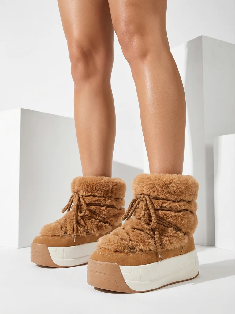 Royalfashion Women's Snow Boots Rozuri