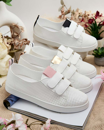 Royalfashion Women's openwork Raffer sneakers