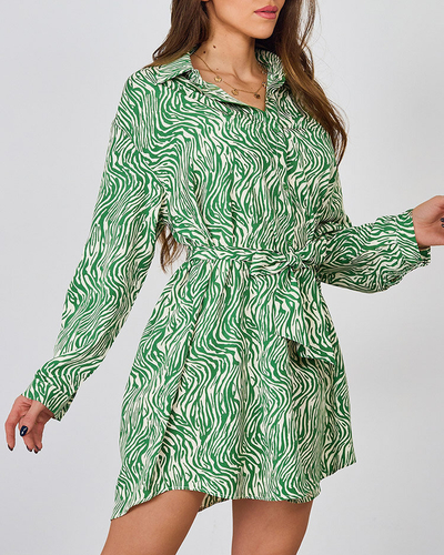 Royalfashion women's mini dress in a'la zebra pattern