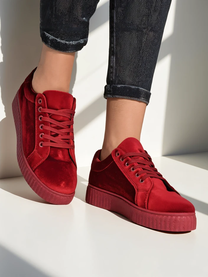 Royalfashion Women's Sneakers a'la Velvet Mixose