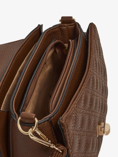 Luna Women's Dark Brown Elegant Eco-Leather Bag