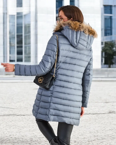 Royalfashion Sieviešu spilvenveida ziemas jakai