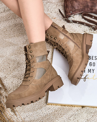 Royalfashion Sieviešu Hovienta mežģīņu zābaki