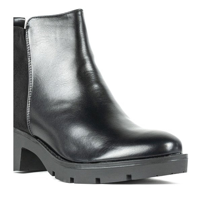 Aprilia black flat ankle boots - Footwear