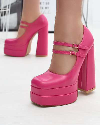 Фуксия женские туфли на высокой шпильке Edisa - Обувь