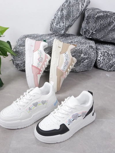 Royalfashion Sieviešu sneakers ar mirdzumu Samoles