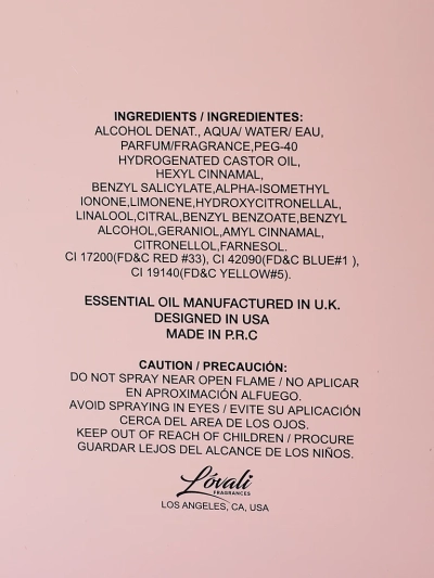 Inspired eau de parfum for women Beauty Pink Rose