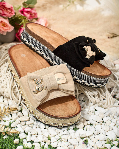 Royalfashion Women's Votsana flat sole flip-flops