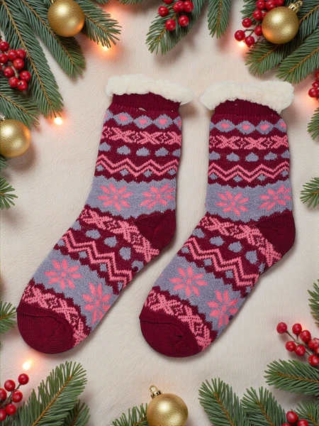 Insulated Christmas Women's Socks WinterJoy