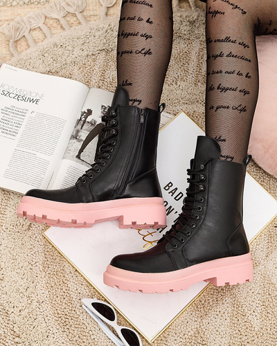 Royalfashion Eko ādas sieviešu bagger zābaki Vederme