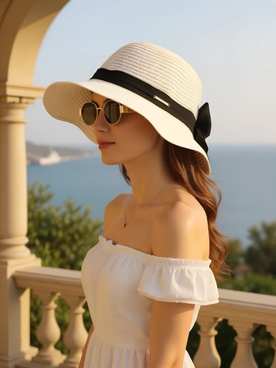 Royalfashion Sieviešu salmu cepure Belle Lente