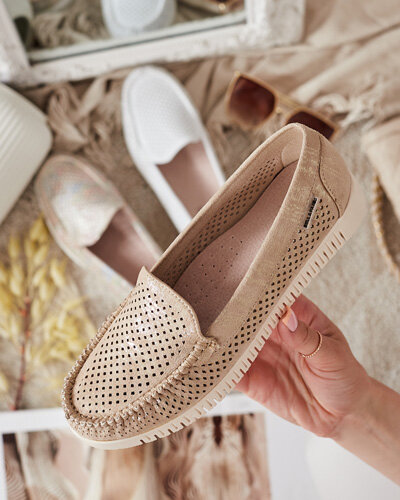 Royalfashion Женские ажурные мокасины Nafis