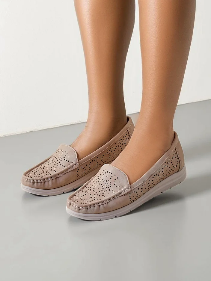 Royalfashion Atvērtas sieviešu mokasīnas Besset