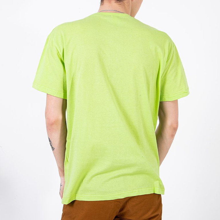 Неоновая мужская футболка из хлопка