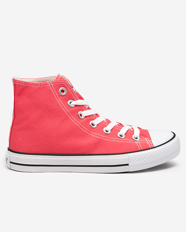 Women's high-top Garet coral sneakers - Footwear