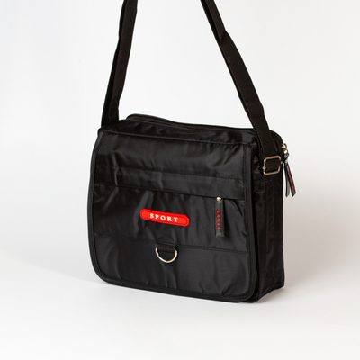 Черная сумка через плечо