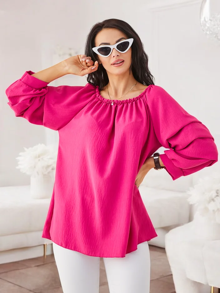 Royalfashion Women's Blouse a'la Spanish with Ruffles