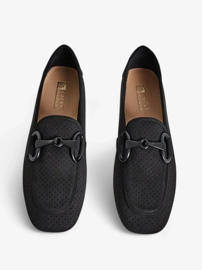 Royalfashion Ladies' perforated moccasins Laamba