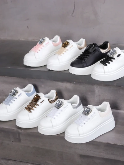 Женские спортивные кроссовки на платформе Royalfashion Safirrat