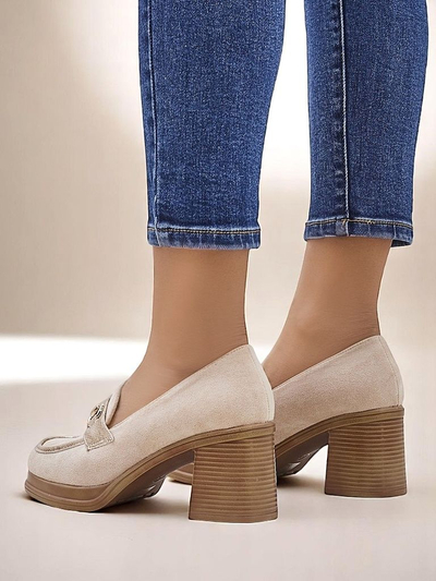 Royalfashion Women’s block-heel loafers Apareus