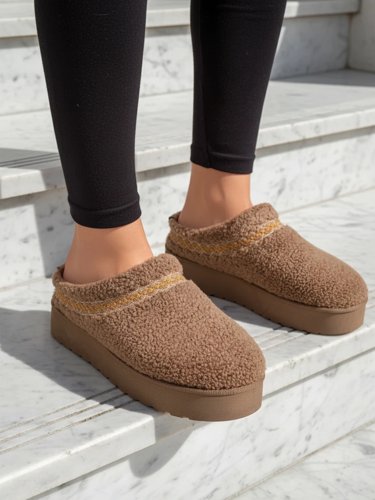 Royalfashion Īsas sievietes sniega zābaki Sesele