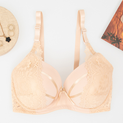 Royalfashion Beige padded bra