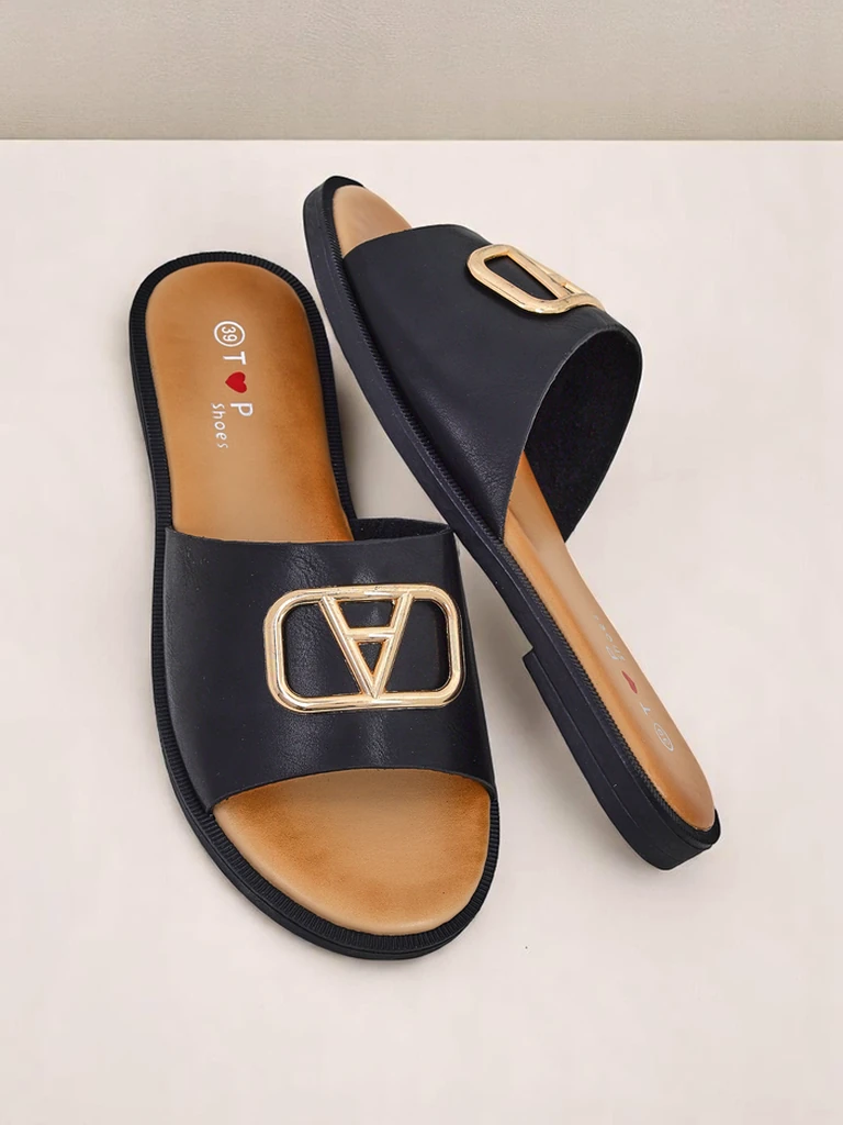 Royalfashion sieviešu sandales ar plakanām zolēm Ohanna