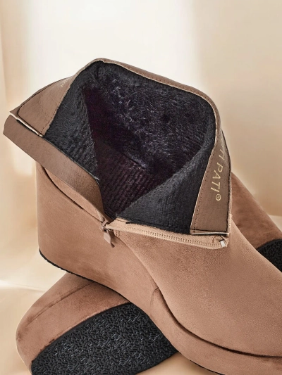 Женские ботильоны с танкеткой Royalfashion Sieffa