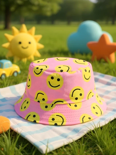 Royalfashion Bērnu panamas cepure Color Splash Bucket