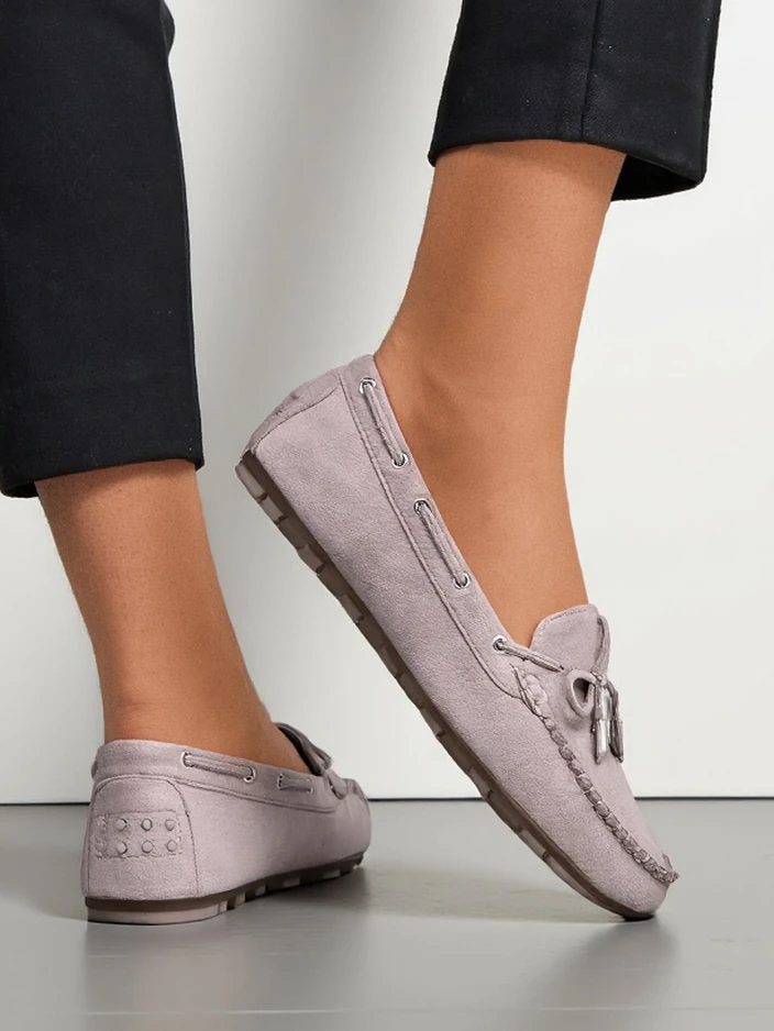 Royalfashion Women's eco-suede loafers Ziferte