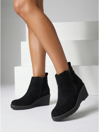Zarrico Women's Wedge Ankle Boots