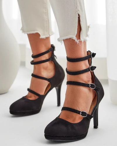 Royalfashion Женские туфли на шпильках с ремешками Celose