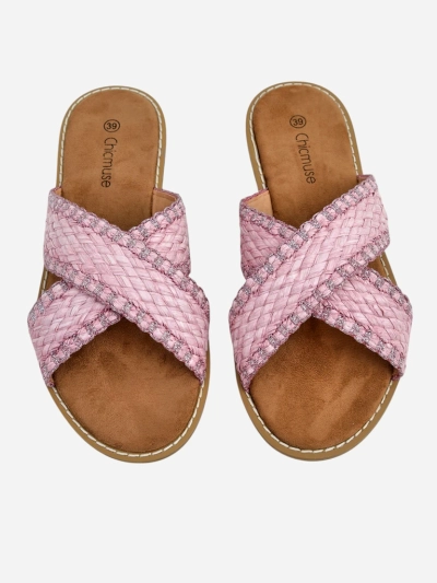 Royalfashion Women's sandals with braided straps Bornes
