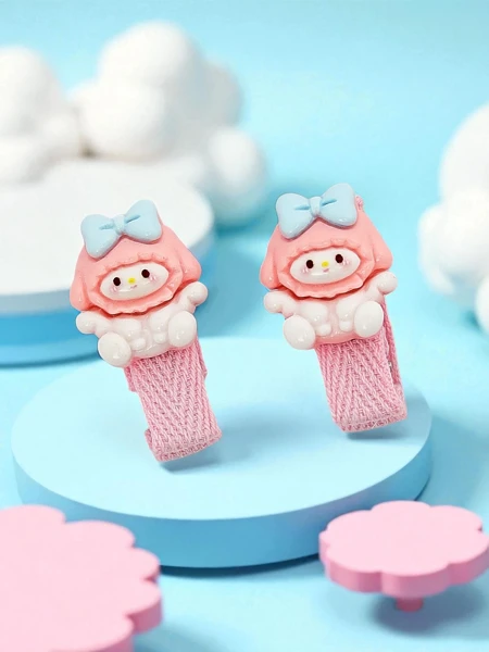 Cute children's hair clips with an animal
