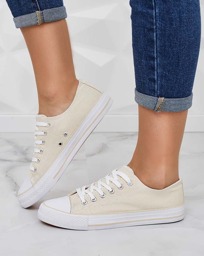 Royalfashion Women's Classic Lace-up Sneakers Ogisea