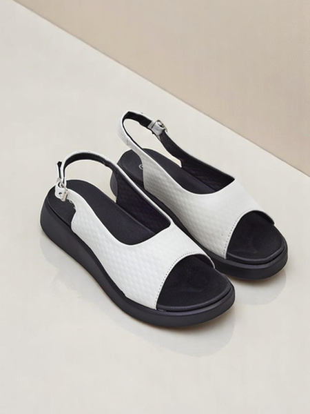 Royalfashion Moteriški sandalai ant storesnio Riva pado